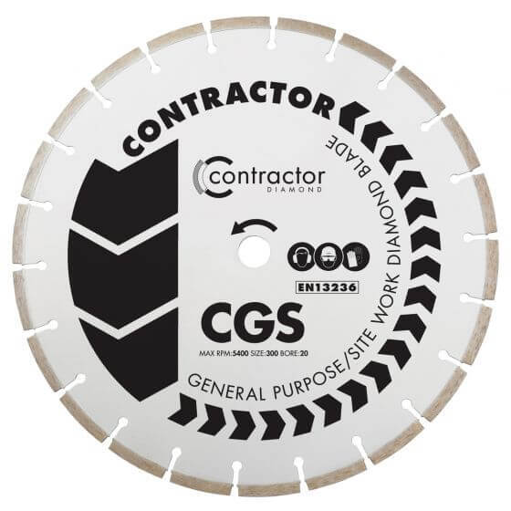 OX Tools CGS-300/20 12" Diamond Cutting Disc