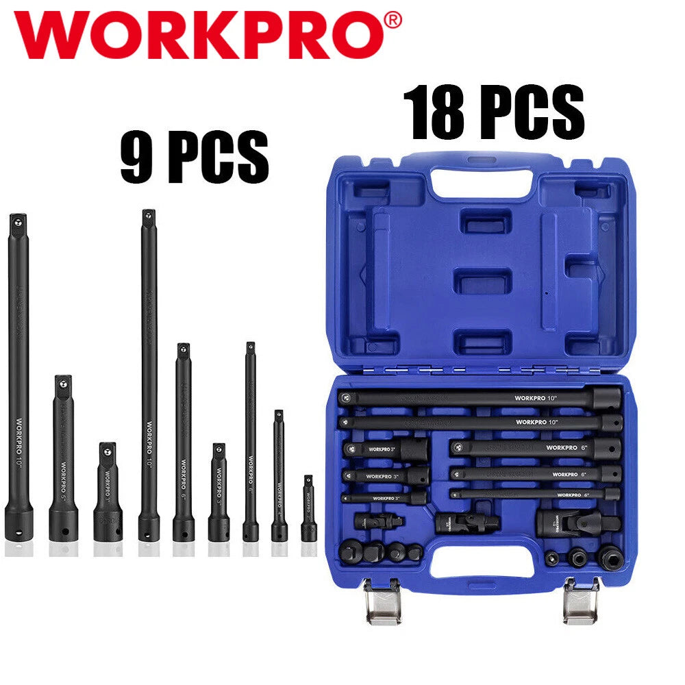 Workpro Impact Driver Extension Bar / Drive Socket | Built Supply Co