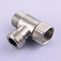 Diverter Valve Bidet Fitting Home Sprayer T-valve Toilet Attachments