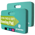 WORKPRO Extra Thick Kneeling Pad 2Pack Kneel Mat Soft Foam Cushioning Large Foam