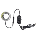 72 Led Ring Light For Microscopes With Adjustable Brightness For