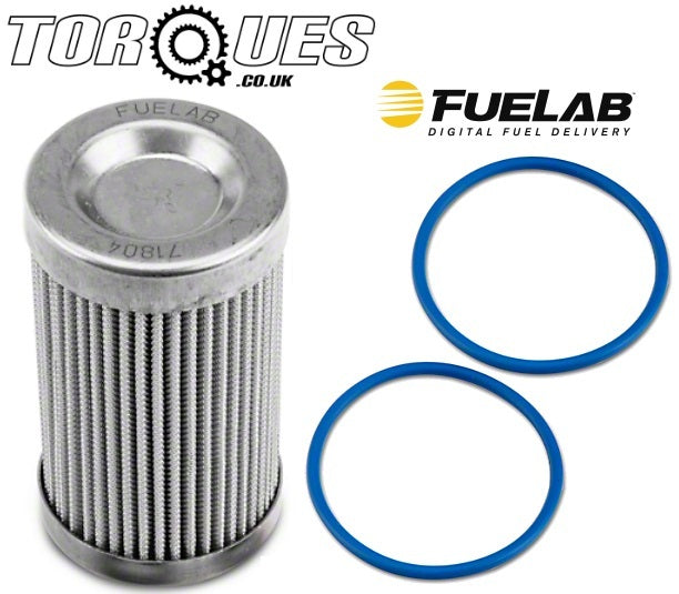 Fuelab 6 Micron Microglass Ethanol Element For ORB-10 Fuel Filters