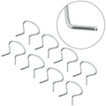 8*Door Handle Wind@w Crank Retainer Horseshoe Clip Set For Chevrolet For Pontiac