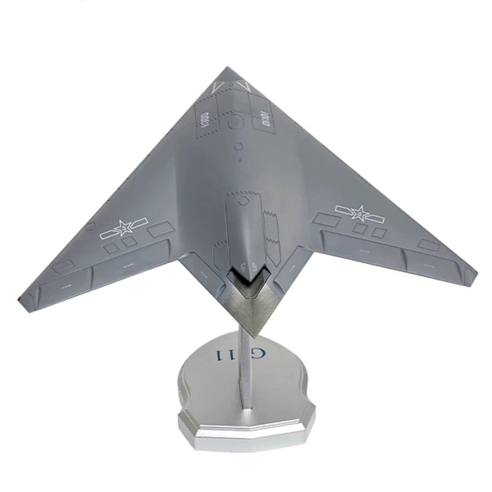 1/45 Scale 27cm Diecast Alloy Chinese G-11 Stealth | Built Supply Co