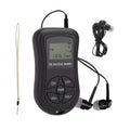 Fm Radio Receiver Dsp Stereo Audio Sound Earphone With 60-108 Mhz Fm