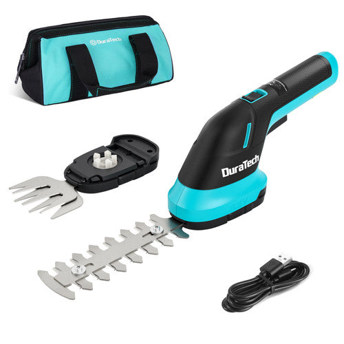 DURATECH 3.6V Cordless Handheld Grass Trimmer & Hedge Shear by DURATECH