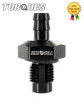 8mm Barbed Rollover Vertical Vent Valve 9/16" UNF ORB-6 Male Tank