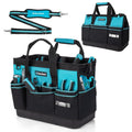 DURATECH 16" Heavy Duty Tool Bag Tool Organizer Wide Open Mouth