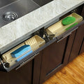 Rev-a-shelf 6572-11-52 6572 Almond 11 Inch Wide Sink Front Tip Out