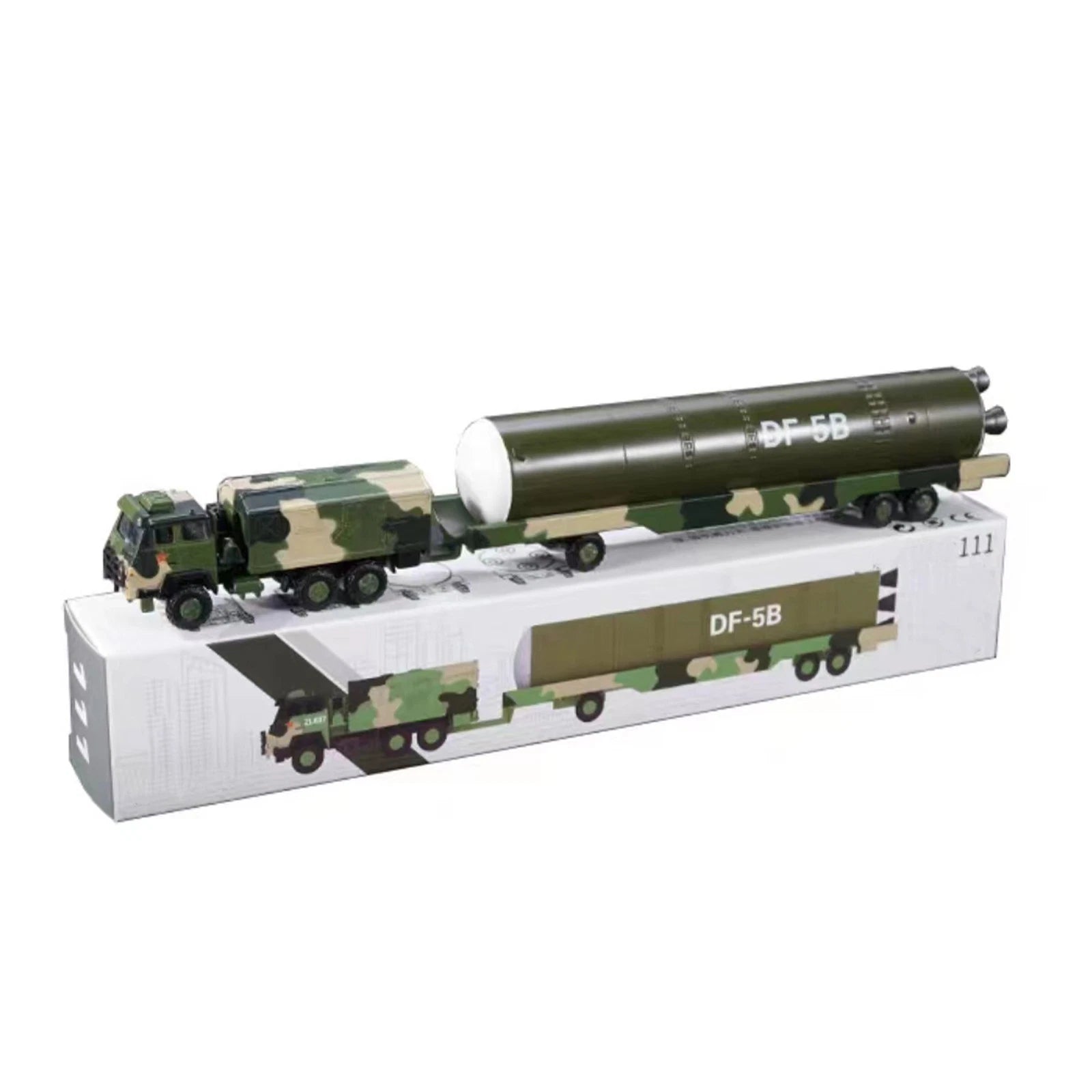 1/100 Dongfeng 5b Missile Military Parade Model Alloy Simulation Model