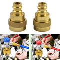 Simplified Switching With Adjustable Brass Connectors For A/c Systems