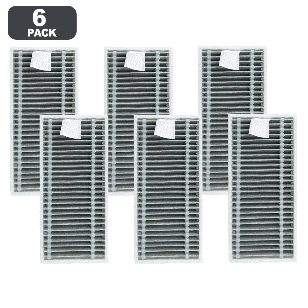 For Deebot X11 Vacuum Cleaner Replacement Washable Filter 6 Pack