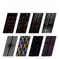 Geometric For Honeycomb Pattern Car B Pillar Sticker Waterproof