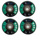 Ceramic Flap Discs 4.5" x 7/8-Inch Sanding Disc Type #29 Premium For