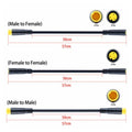Easy To Install 3 Pin Sensor Extension Cable For Bafang Electric