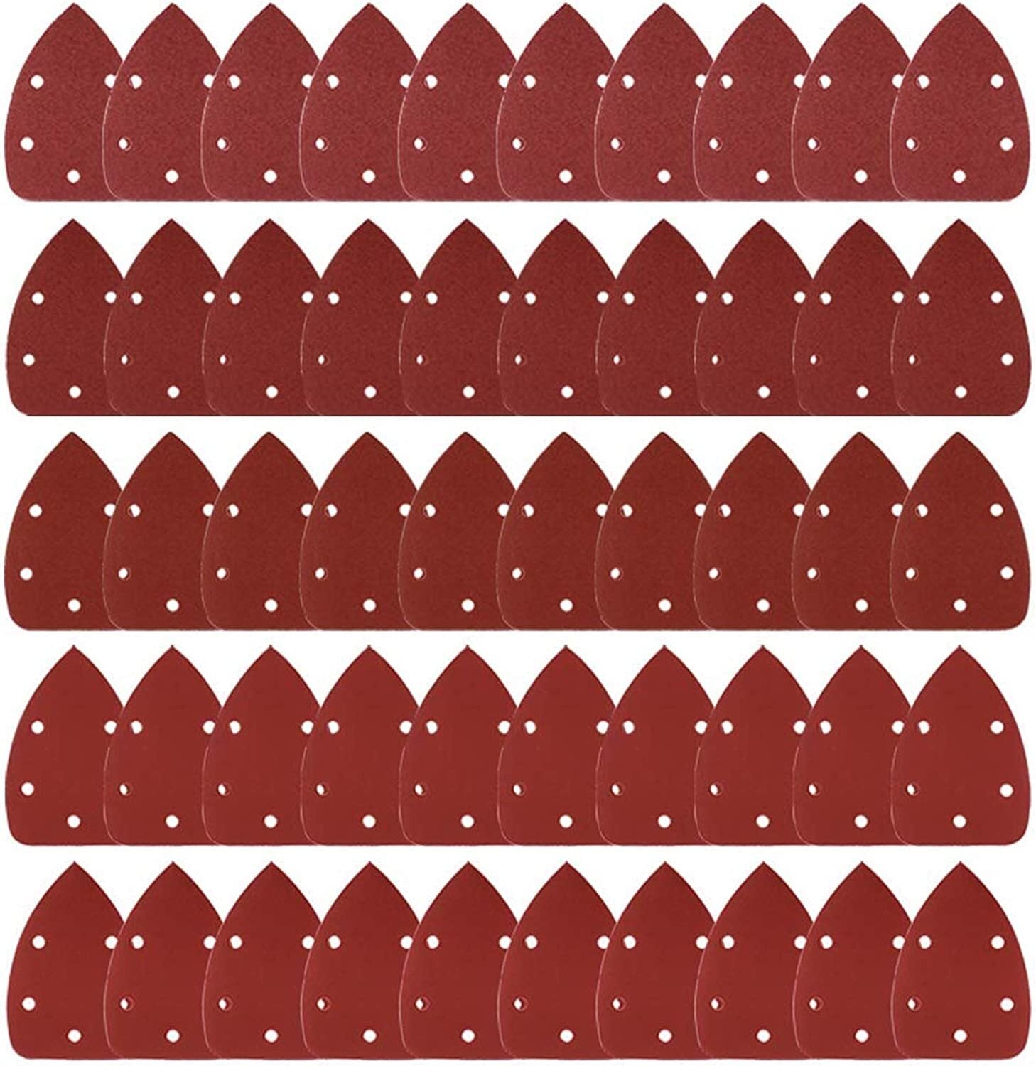 300PCS Mouse Detail Sander Sandpaper Pads by Unbranded