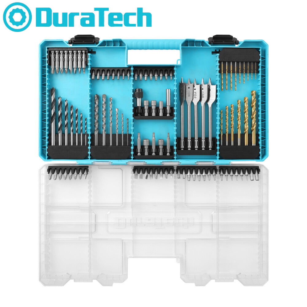 DuraTech 99PCS Drill Bit Set High Speed Steel