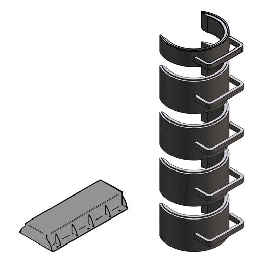 Esco Equipment 91022 Mammut Safety Locking Kit For 91003 Floor Jack