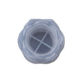 3d Silicone Lotus Shape Ashtray Candle Holder Mould Resin Casting