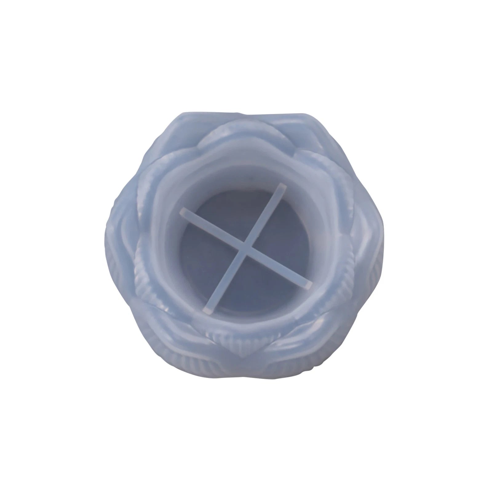 3d Silicone Lotus Shape Ashtray Candle Holder Mould Resin Casting