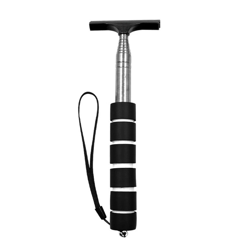 Windshield Wiper Style Mirror Cleaner Stainless Steel Adjustable