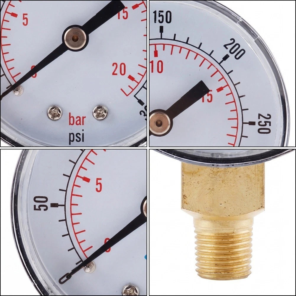 Precision Water Pressure Gauge Barometer With Clear For Accurate