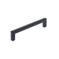 Modern Square 5-1/16" Center To Center, Black Kitchen Cabinet Drawer