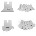 Goldblatt 10PACK Stainless Steel Blades Replacement Blades for Caulking Tool Kit