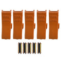 5PC Bucket Teeth Set for 230 Series 230HX 230P Excavator Carbon Steel