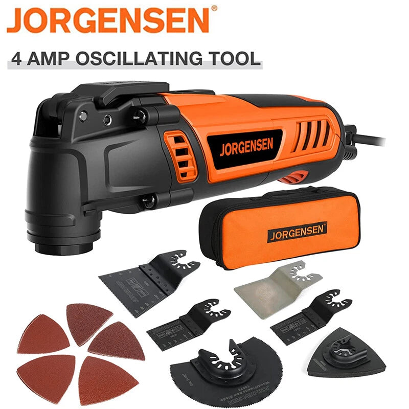 Jorgensen 4 Amp Oscillating Tool 5°oscillation Angle Multi-tool Saw