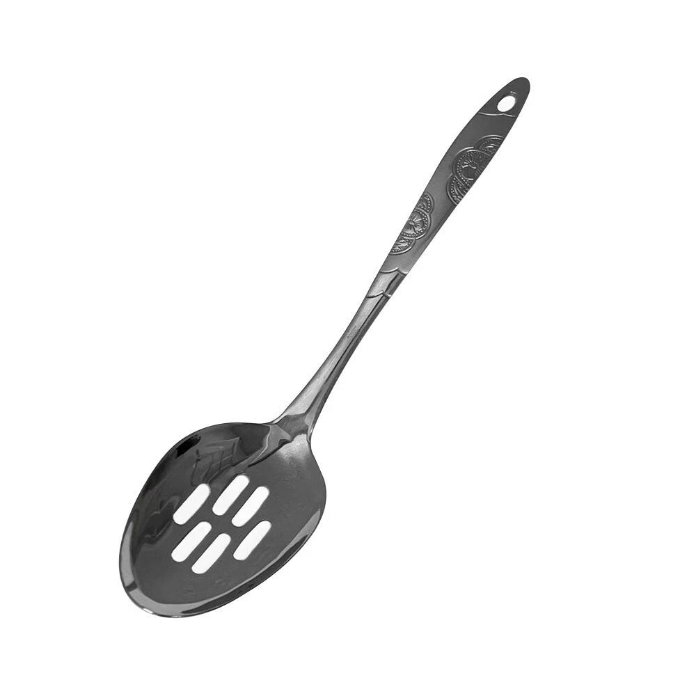 Stainless Steel Slotted Spoon 12.5" For Restaurants,fo<wbr/>od