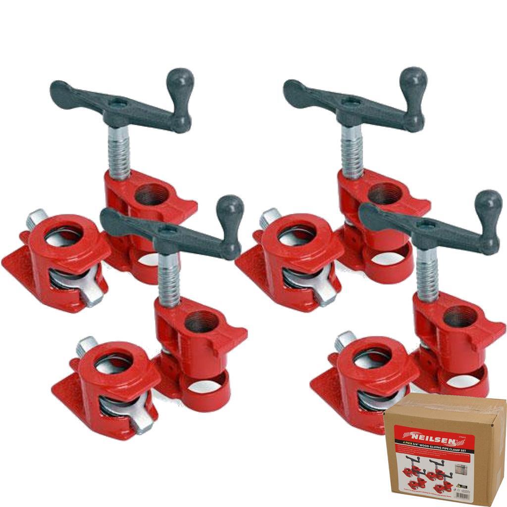Neilsen Wood Gluing Pipe Clamp Set