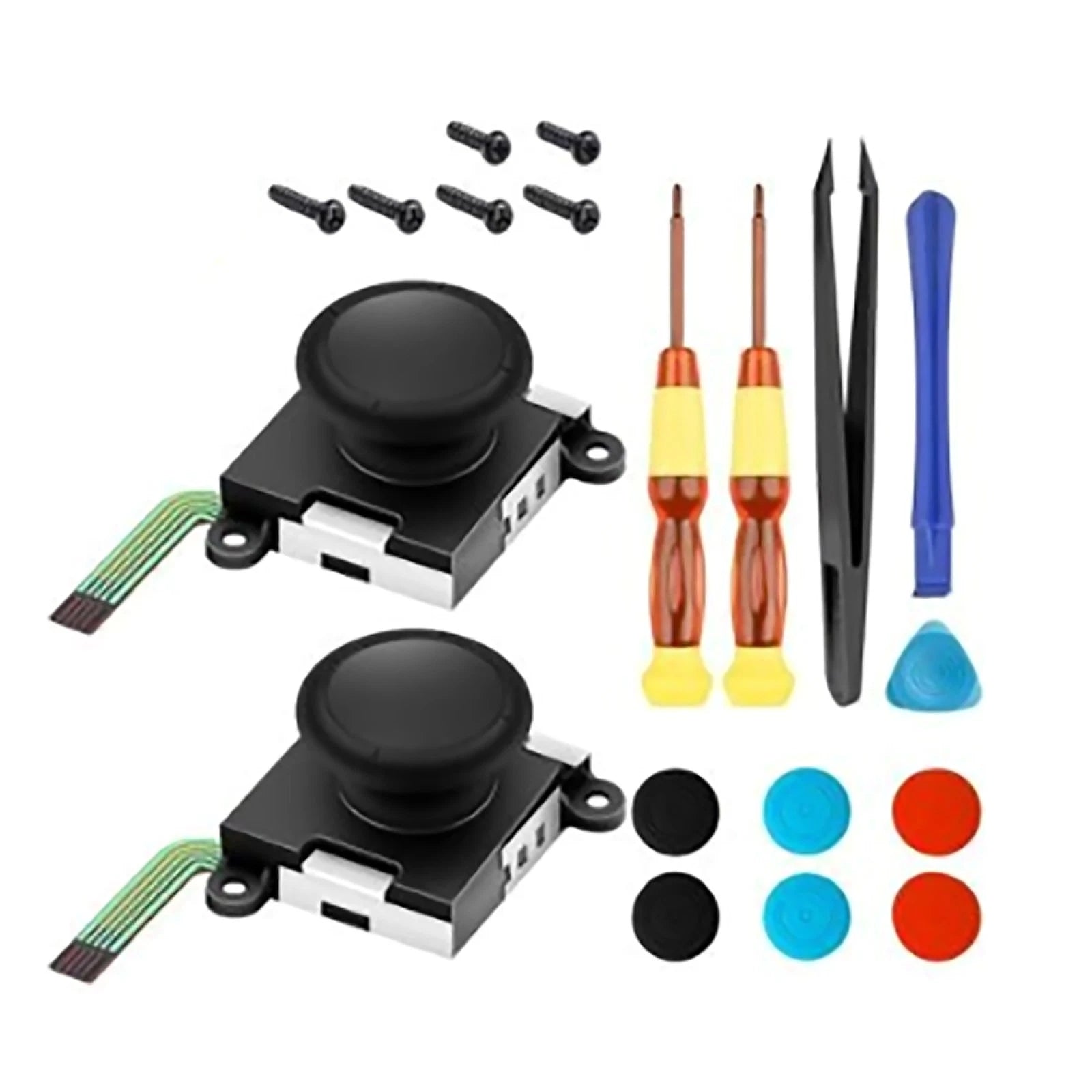 3d Joystick Analog Tools 19 In 1 Repair Kit For Nintendo Switch Lite