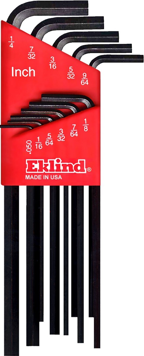 Eklind 11pc SAE Hex Wrench Key Set