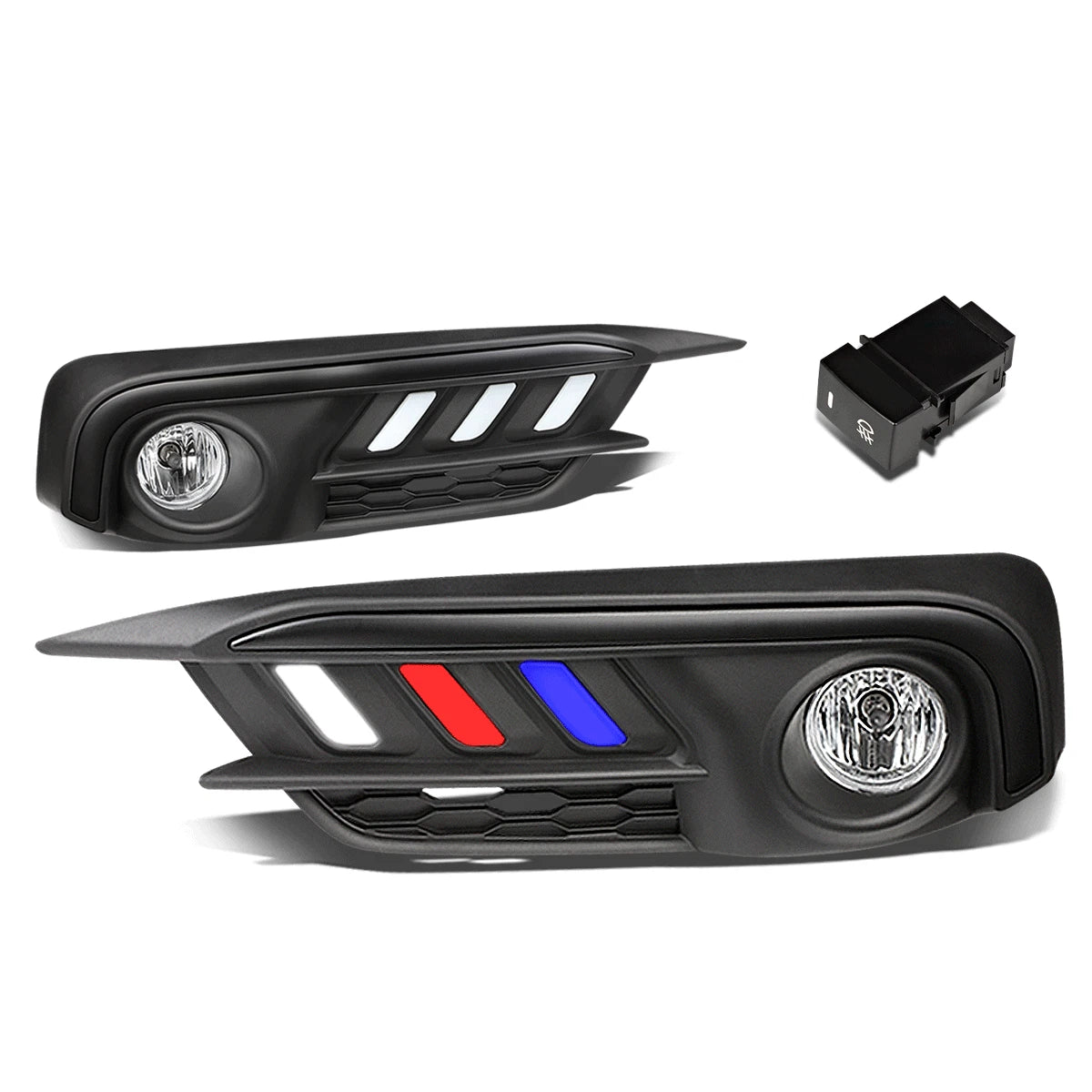 Fit 2016-2017 Honda Civic Fog Light/lamp+bez<wbr/>el | Built Supply Co