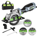 WORKPRO 5.8Amp 3500RPM Circular Saw with Parallel Guide for Wood,Cement Block
