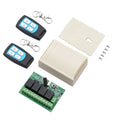 Dc 6-30V 4-channel Wireless Rf Remote Control Relay Switch With 2