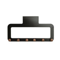 Over Door Metal Towel Organizer Rack With Reinforced Hooks For Home