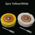 Polish Cloth Wheels Shank Brush Head Buffing Attachment For Rotary
