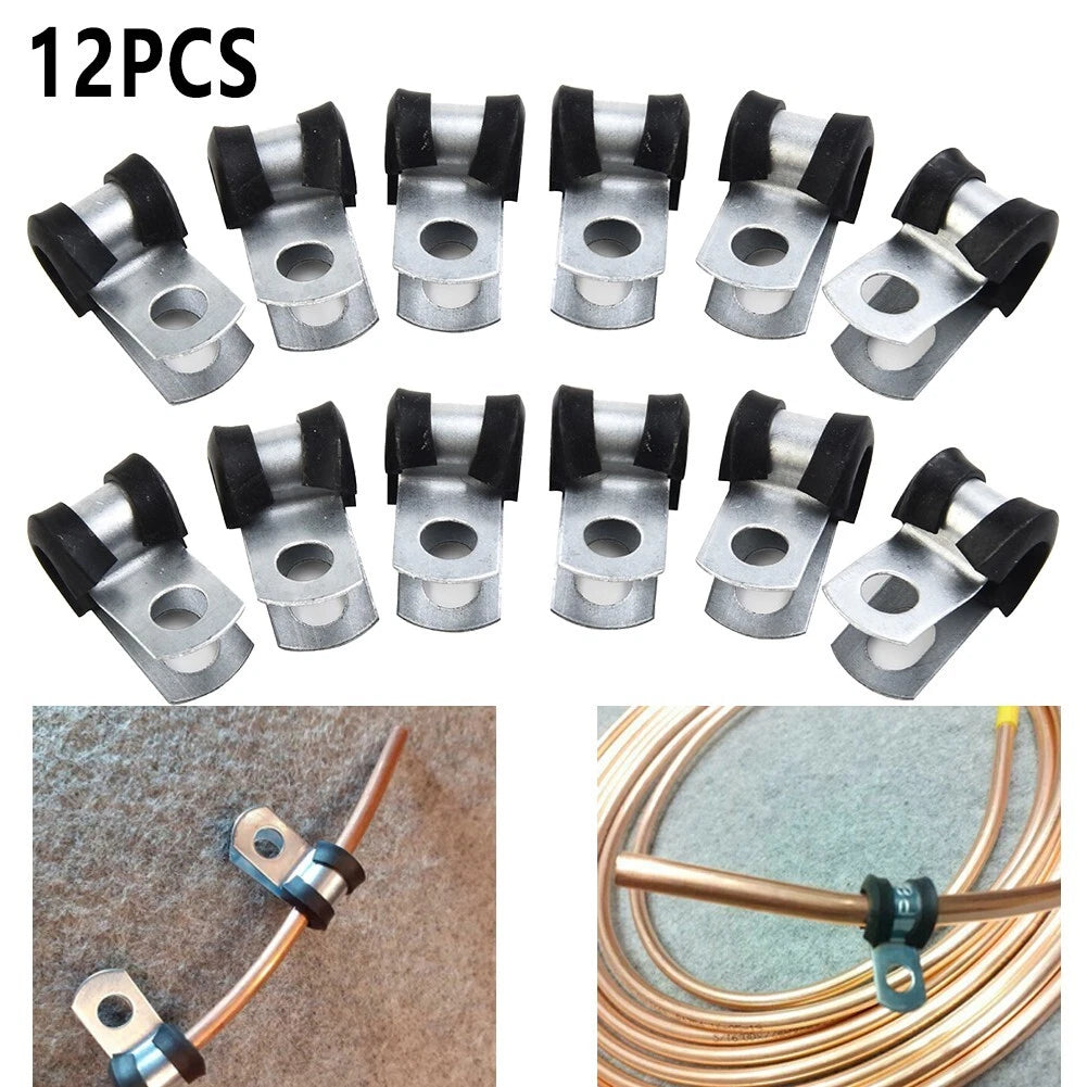Brake Pipe Clips Rubber Lined P Clips 3/16\ (4.7mm) | Built Supply Co