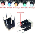 LED Push Button Switch SPST Micro 6x6x7mm