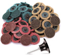 120+2 Pack Heavy Quick Change Surface Conditioning Discs by Unbranded