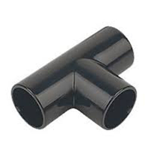 Floplast OS13 21.5mm Overflow Tee Black