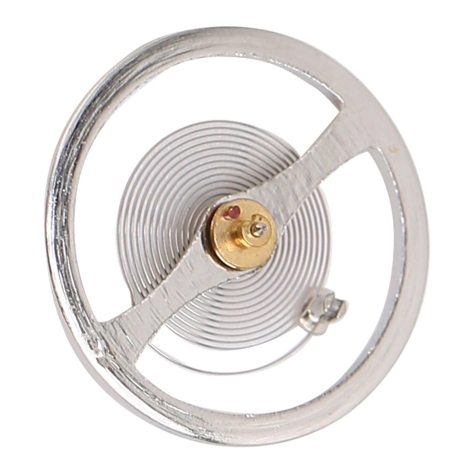Alloy Full Swing Watch Balanced Wheel Hairspring For Nh35/nh36 Watch