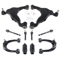 10x Front Upper Lower Control Arms Tie Rod for TOYOTA 4RUNNER FJ CRUISER 03-2009
