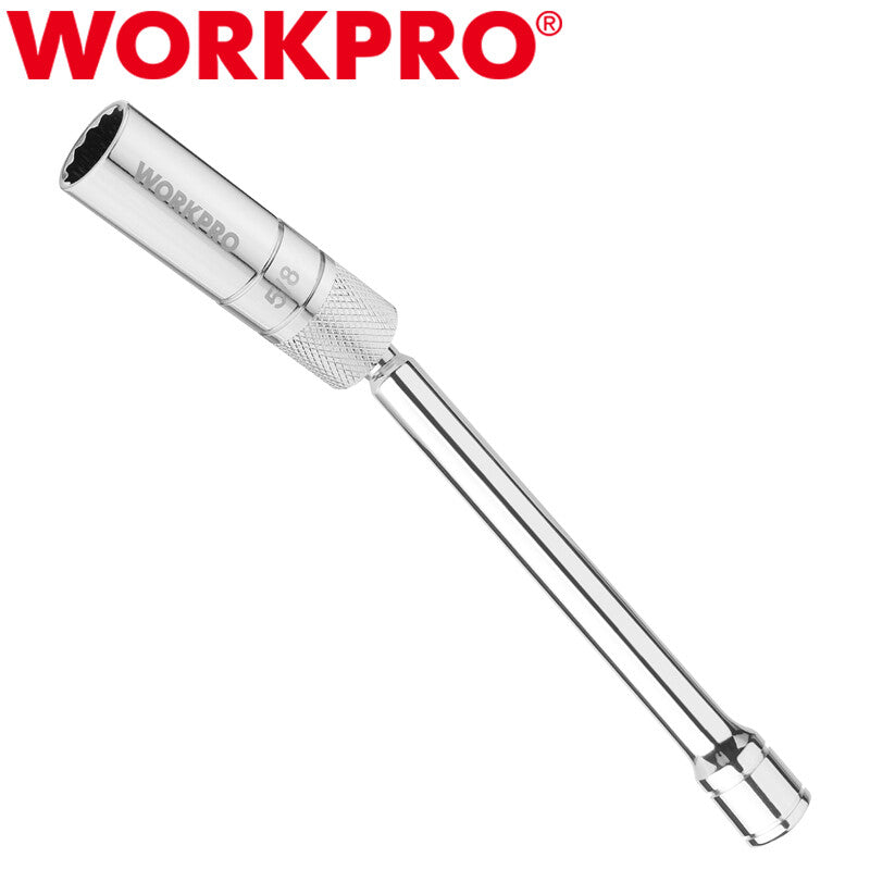 Workpro 5/8" Magnetic Swivel Spark Plug Socket