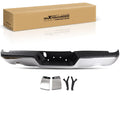 Rear Bumper Assembly for Ram 1500 2019-2023 Chrome Dual Exhaust