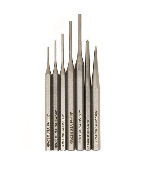 Grace USA 7pc Gunsmith Starter Punch Set