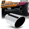Chrome 15" Slant Exhaust Pipe Tail