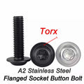 A2 Stainless Torx Socket Screws M2 to M8